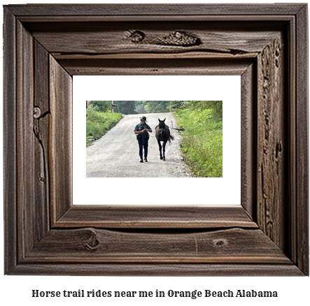 horse trail rides near me in Orange Beach, Alabama